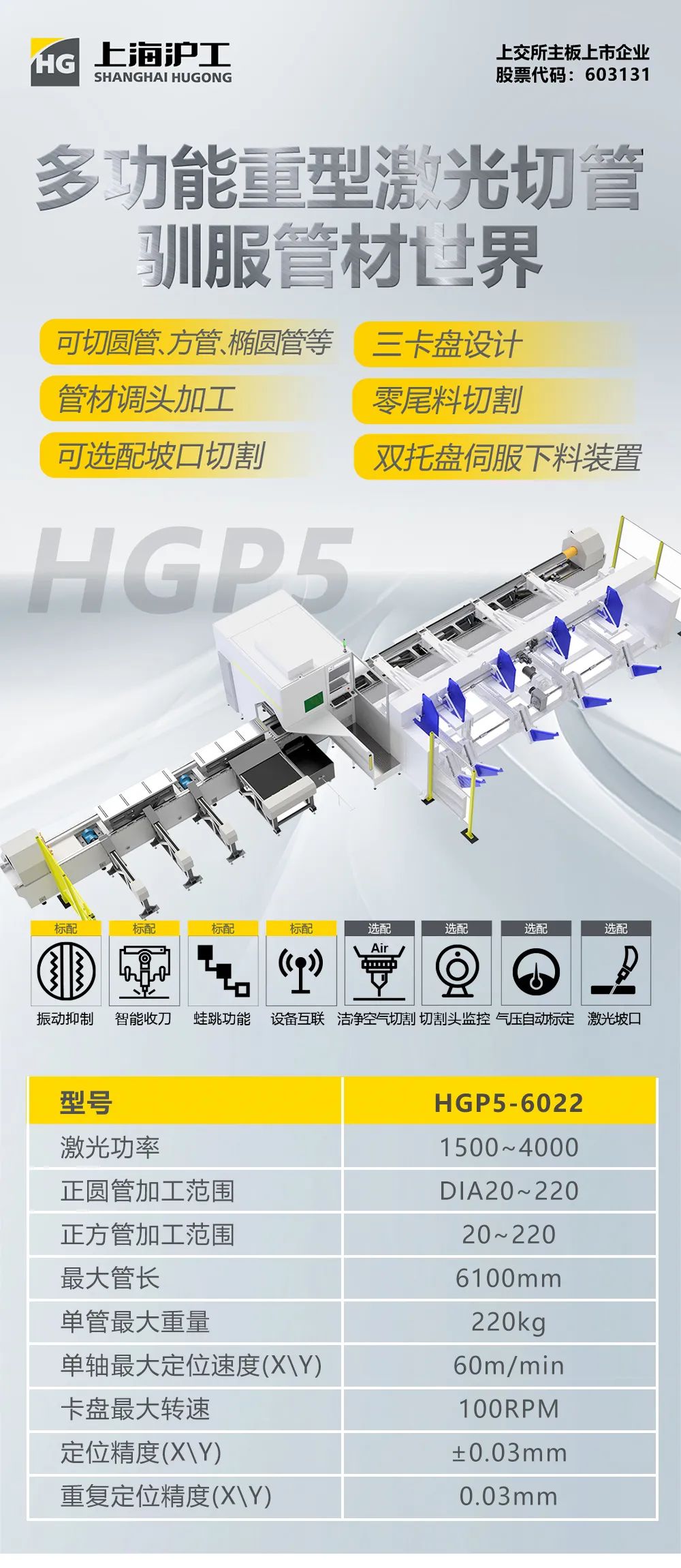 多功能重型激光切割機